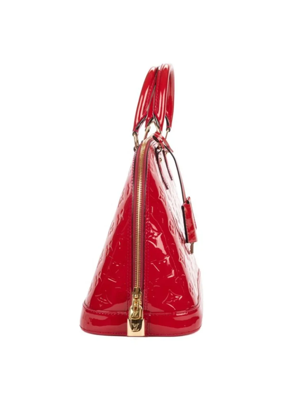 Louis Vuitton Alma Pomme D'amour Monogram Vernis Handbag